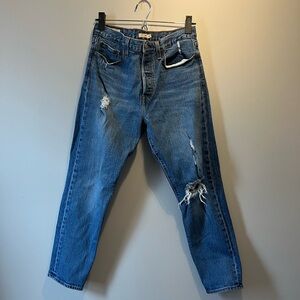 Levi’s wedgie denim in medium blue